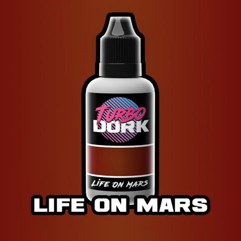 Life On Mars - Red Orange Metallic Paint - TurboDork - 20 mL Dropper Bottle - Gootzy Gaming