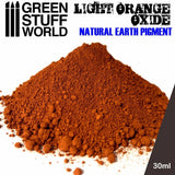 Light Orange Oxide - Earth Pigment Powder - Green Stuff World - 30 mL bottle - Gootzy Gaming