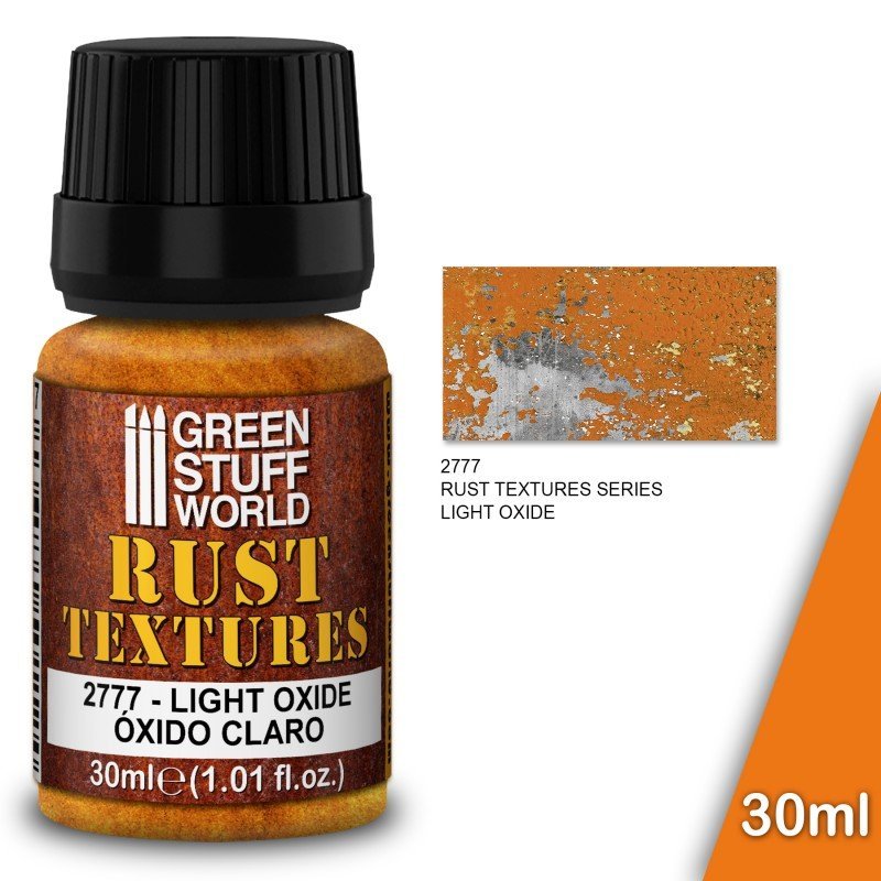 Light Oxide Rust - Rust - Like Texture Paste - Green Stuff World - 30 mL bottle - Gootzy Gaming