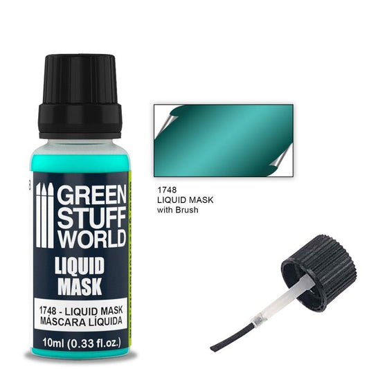 Liquid Mask - Waterbased Masking Liquid - Green Stuff World - 10 mL Vial - Gootzy Gaming