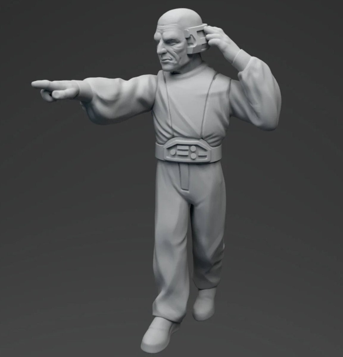 Lobotomized Assistant Miniature - SW Legion Compatible (38-40mm tall) Resin 3D Print - Skullforge Studios - Gootzy Gaming