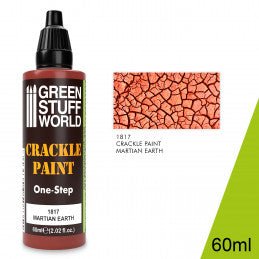 Martian Earth - Martian Earth Crackle Paint - Green Stuff World - 60 mL Dropper Bottle - Gootzy Gaming
