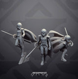 Masked Dark Warlock Huntress 2 - SW Legion Compatible Miniature (38-40mm tall) High Quality 8k Resin 3D Print - Skullforge Studios - Gootzy Gaming