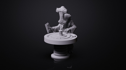 Master Merchant of Antiquities (Deal Broker Version) Miniature - SW Legion Compatible (38 - 40mm tall) Resin 3D Print - Gootzy Gaming - Gootzy Gaming