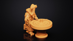 Master Merchant of Antiquities (Deal Broker Version) Miniature - SW Legion Compatible (38 - 40mm tall) Resin 3D Print - Gootzy Gaming - Gootzy Gaming
