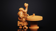 Master Merchant of Antiquities (Deal Broker Version) Miniature - SW Legion Compatible (38 - 40mm tall) Resin 3D Print - Gootzy Gaming - Gootzy Gaming