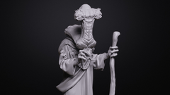 Master Merchant of Antiquities (Staff Version) Miniature - SW Legion Compatible (38-40mm tall) Resin 3D Print - Gootzy Gaming - Gootzy Gaming