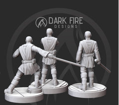 Master of the Wizard Order Miniature - SW Legion Compatible (38 - 40mm tall) Resin 3D Print - Dark Fire Designs - Gootzy Gaming