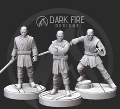 Master of the Wizard Order Miniature - SW Legion Compatible (38 - 40mm tall) Resin 3D Print - Dark Fire Designs - Gootzy Gaming