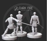 Master of the Wizard Order Miniature - SW Legion Compatible (38-40mm tall) Resin 3D Print - Dark Fire Designs - Gootzy Gaming