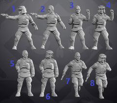 Masterful Blue Tactician Miniature - SW Legion Compatible (38 - 40mm tall) Resin 3D Print - Skullforge Studios - Gootzy Gaming