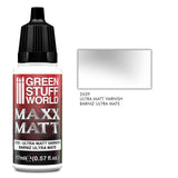 Maxx Matte Varnish - Waterbased Acrylic Varnish - Green Stuff World - 17 mL dropper bottle - Gootzy Gaming