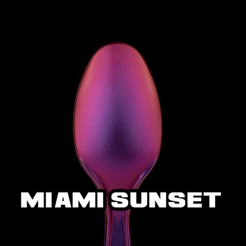 Miami Sunset - Red/Pink/Purple/Orange Colorshift Metallic Paint - TurboDork - 20 mL Dropper Bottle - Gootzy Gaming