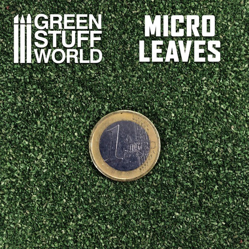 Micro Leaves - Dark Green - Green Stuff World - 60 mL canister - Gootzy Gaming