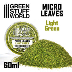 Micro Leaves - Light Green - Green Stuff World - 60 mL canister - Gootzy Gaming