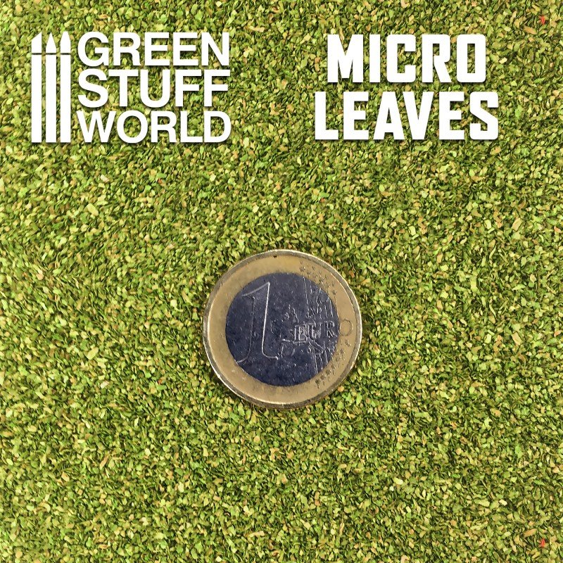 Micro Leaves - Light Green - Green Stuff World - 60 mL canister