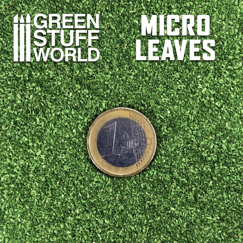 Micro Leaves - Medium Green - Green Stuff World - 60 mL canister - Gootzy Gaming