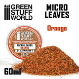 Micro Leaves - Orange - Green Stuff World - 60 mL canister - Gootzy Gaming