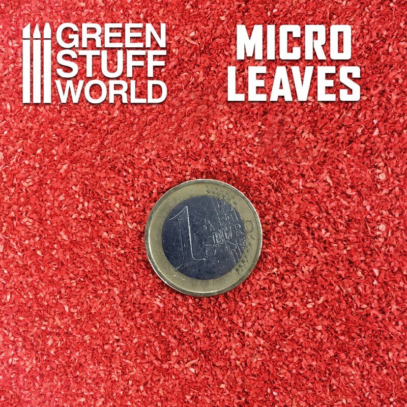 Micro Leaves - Red - Green Stuff World - 60 mL canister - Gootzy Gaming