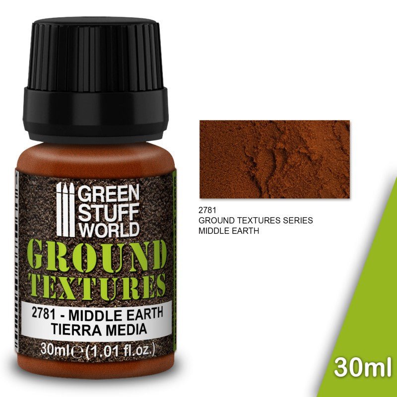 Middle Earth - Ground Texture Paste - Green Stuff World - 30 mL bottle - Gootzy Gaming