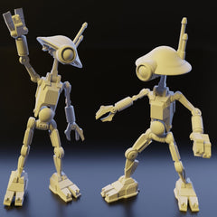 Midget Repair Droid Miniature - SW Legion Compatible Resin 3D Print - Gootzy Gaming - Gootzy Gaming