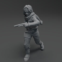 Mission Beach Sergeant Hope Miniature - SW Legion Compatible (38 - 40mm tall) Resin 3D Print - Skullforge Studios - Gootzy Gaming