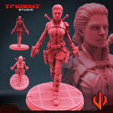 Momma Widow (Version C) Resin Miniature - MCP/Crisis Protocol Compatible (40mm tall) Resin 3D Print - Trident Studios - Gootzy Gaming