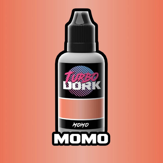 Momo - Pink Orange Metallic Paint - TurboDork - 20 mL Dropper Bottle (Discontinued Color) - Gootzy Gaming
