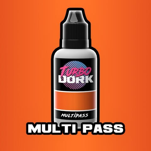 Multi Pass - Orange Metallic Paint - TurboDork - 20 mL Dropper Bottle - Gootzy Gaming