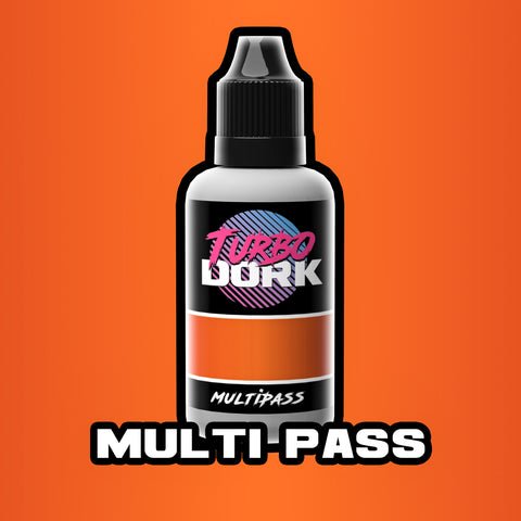 Multi Pass - Orange Metallic Paint - TurboDork - 20 mL Dropper Bottle - Gootzy Gaming