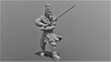 Mystical Tall Head Warrior Miniature - SW Legion Compatible (38-40mm tall) Resin 3D Print - Black Remnant - Gootzy Gaming