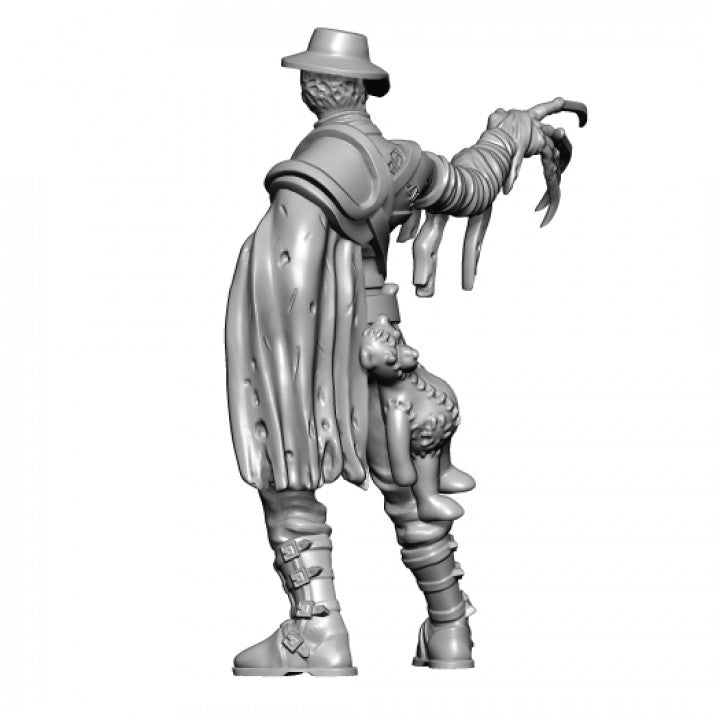 Necromancer Dream Assassin - Roleplaying Mini for D&D or Pathfinder - 32mm Scale High Quality 8k Resin 3D Print - Lion Tower Miniatures - Gootzy Gaming