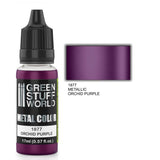 Orchid Purple - Purple Metallic Paint - Green Stuff World - 17 mL Dropper Bottle - Gootzy Gaming