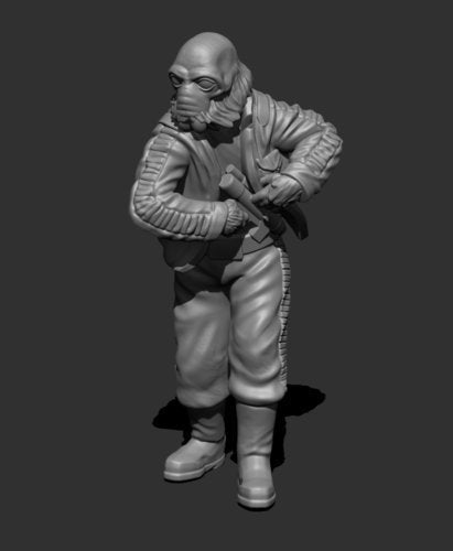 Outlaw Spiderface Thug Miniature - SW Legion Compatible (38 - 40mm tall) Resin 3D Print - Skullforge Studios - Gootzy Gaming
