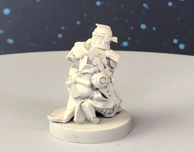 P1 ARC Clone Trooper Specialists - Individual or Bundle - SW Legion Compatible (38 - 40mm tall) Multi - Piece Resin 3D Print - Dark Fire Designs - Gootzy Gaming