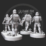 P2 Clone Medic Miniature - Individual or Bundle - SW Legion Compatible (38-40mm tall) Multi-Piece Resin 3D Print - Dark Fire Designs - Gootzy Gaming