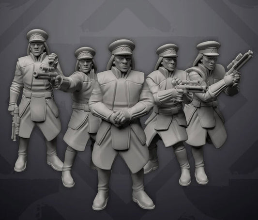 Palace Security Captain - SW Legion Compatible (38 - 40mm tall) Resin 3D Print - Skullforge Studios - Gootzy Gaming