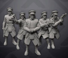 Palace Security Captain - SW Legion Compatible (38 - 40mm tall) Resin 3D Print - Skullforge Studios - Gootzy Gaming
