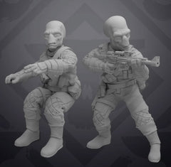 Party Bus Blue Head Alien Miniature - SW Legion Compatible (38-40mm tall) Resin 3D Print - Skullforge Studios - Gootzy Gaming