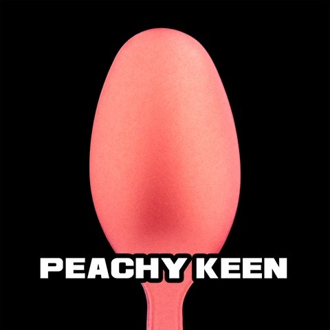 Peachy Keen - Pink Metallic Paint - TurboDork - 20 mL Dropper Bottle (Discontinued Color) - Gootzy Gaming