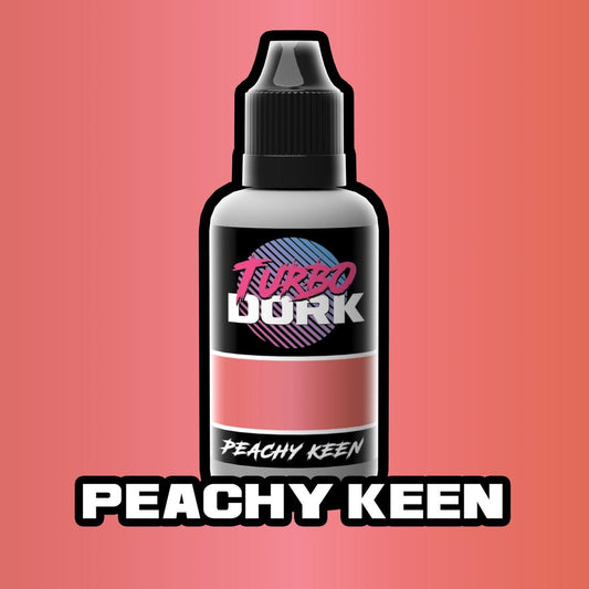 Peachy Keen - Pink Metallic Paint - TurboDork - 20 mL Dropper Bottle (Discontinued Color) - Gootzy Gaming