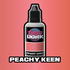 Peachy Keen - Pink Metallic Paint - TurboDork - 20 mL Dropper Bottle (Discontinued Color) - Gootzy Gaming