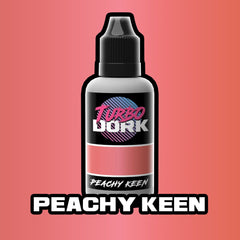 Peachy Keen - Pink Metallic Paint - TurboDork - 20 mL Dropper Bottle - Gootzy Gaming