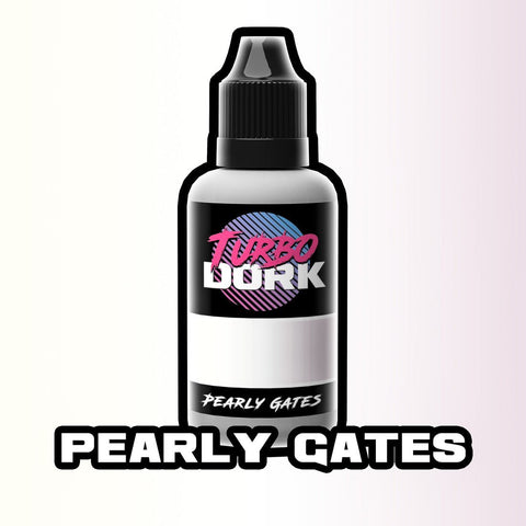 Pearly Gates - White Metallic Paint - TurboDork - 20 mL Dropper Bottle - Gootzy Gaming