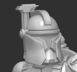 Phase I Armor Plated Trooper Helmets - 5 bits pack - SW Legion Compatible Resin 3D Print - Dark Fire Designs - Gootzy Gaming