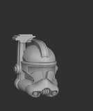 Phase II Officer / P2 ARC Clone Trooper Helmets - 5 bits pack - SW Legion Compatible Resin 3D Print - Dark Fire Designs - Gootzy Gaming