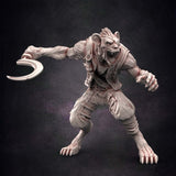 Pirate Gnoll Cutthroat #3 with Sickles - Single Roleplaying Miniature for D&D or Pathfinder - 32mm Scale Resin 3D Print - Red Clay Collectibles - Gootzy Gaming