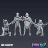 Poncho Genetic Trooper Specialists Set #1 - Single Miniature - SW Legion Compatible (38-40mm tall) Resin 3D Print - Nyverdale Tabletop - Gootzy Gaming