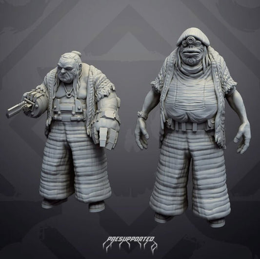Prison World Fisher Folk - SW Legion Compatible Miniature (38 - 40mm tall) High Quality 8k Resin 3D Print - Skullforge Studios - Gootzy Gaming