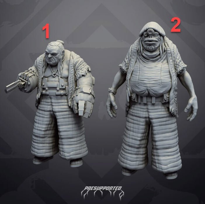 Prison World Fisher Folk - SW Legion Compatible Miniature (38 - 40mm tall) High Quality 8k Resin 3D Print - Skullforge Studios - Gootzy Gaming